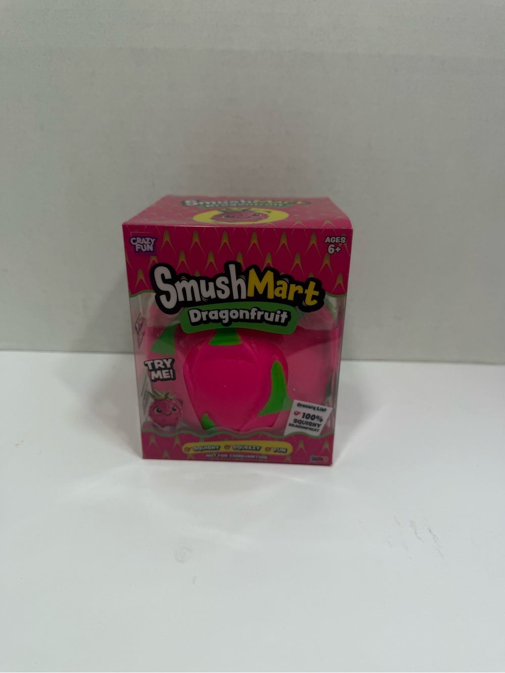RMS Crazy Fun Dragonfruit Squeeze Toy - Pink